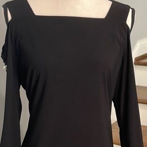 Cold Shoulder Little Black Dress